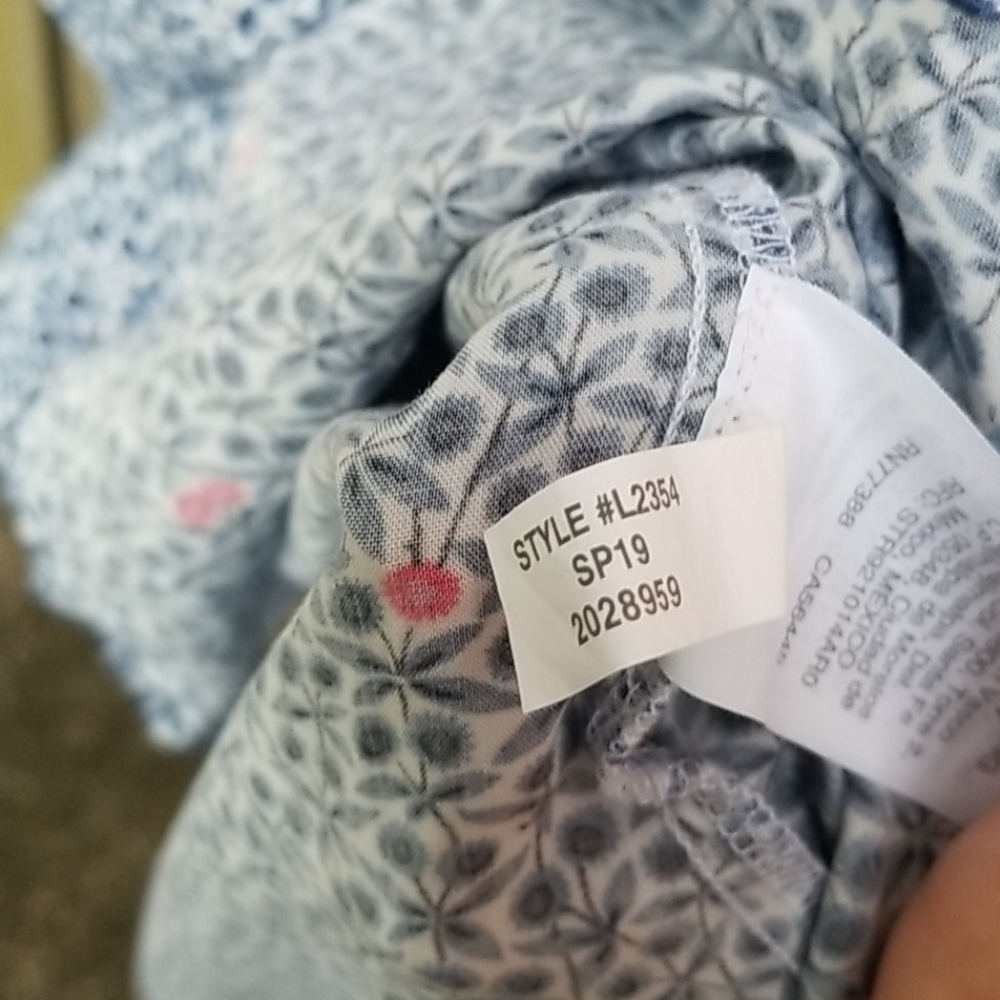 J Crew Mercantile High-Low Ruffle Hem Wrap Dress - Picture 7 of 7